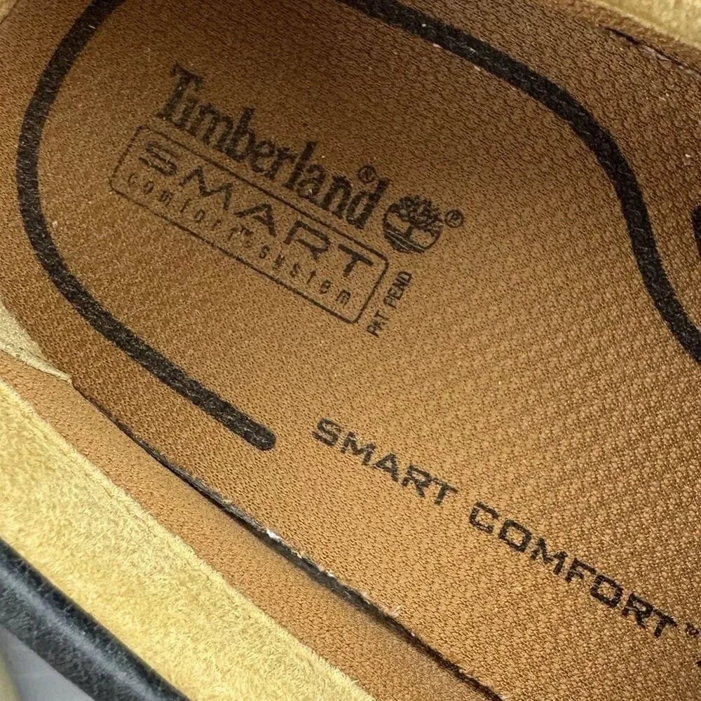 Timberland Men’s Annapolis 2I Leather Boat Shoes Blue Size 12 M Moc Toe